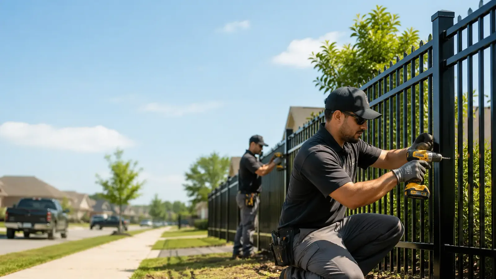 Metal Fence Installation in High Bridge, WI